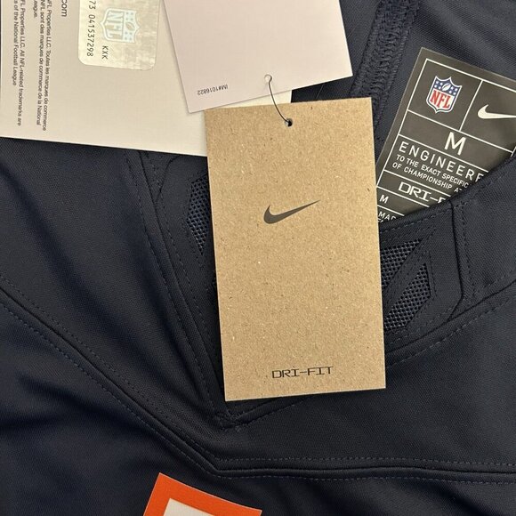 Nike Chicago Bears Football Jersey NFL Fields #1 Mens Size M - Medium - NWT $175 - Picture 15 of 16